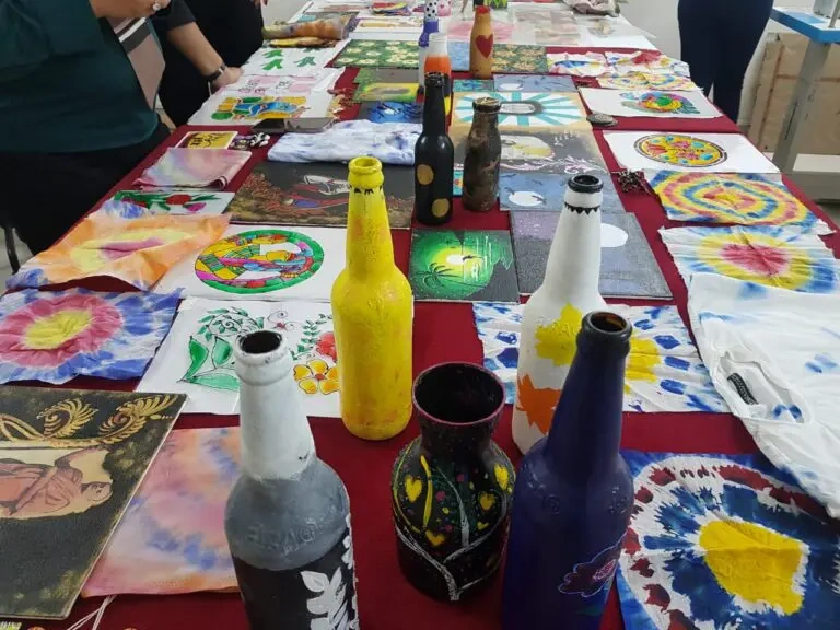 bottle art of inift image